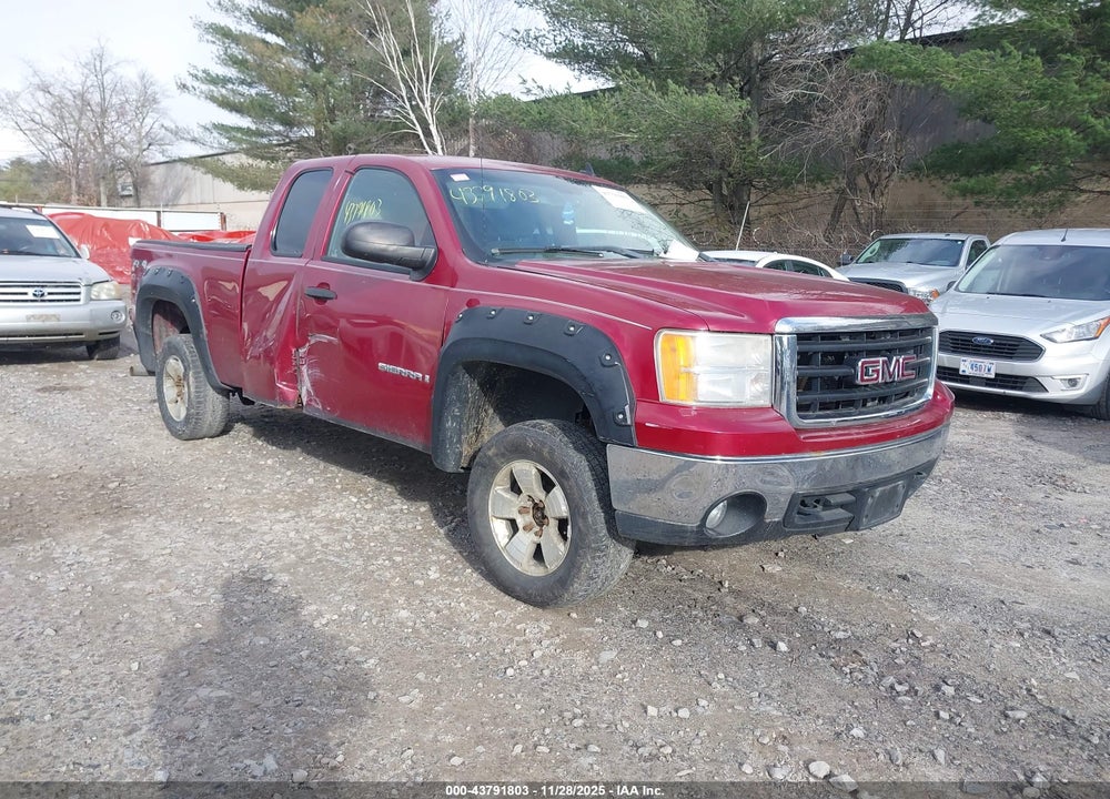 2007 GMC SIERRA 1500 SLE1 VIN: 2GTEK19C371631603