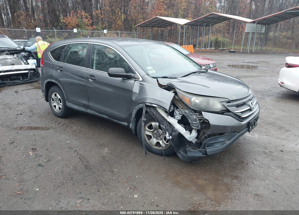2012 HONDA CR-V LX VIN: 5J6RM3H35CL016767