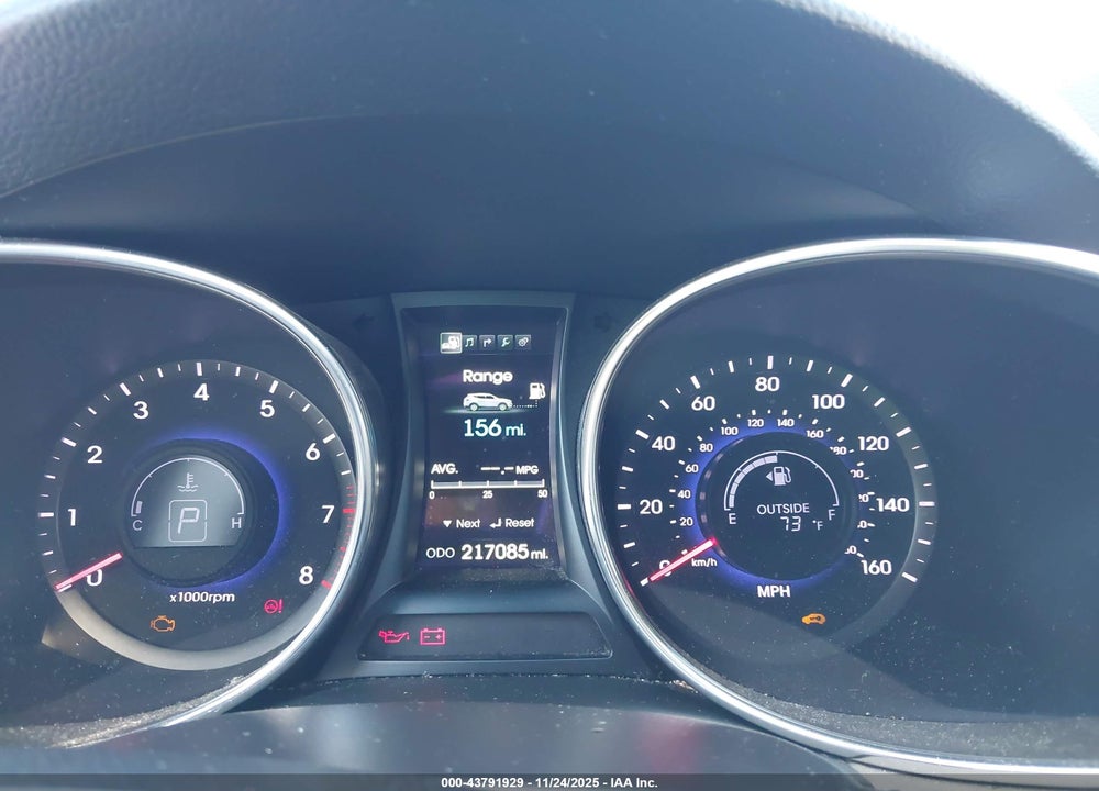 2014 HYUNDAI SANTA FE SPORT 2.0L TURBO VIN: 5XYZW3LA2EG195595