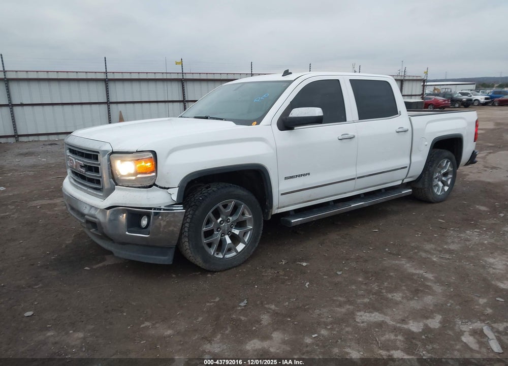 2014 GMC SIERRA 1500 SLT VIN: 3GTP1VEC4EG445565