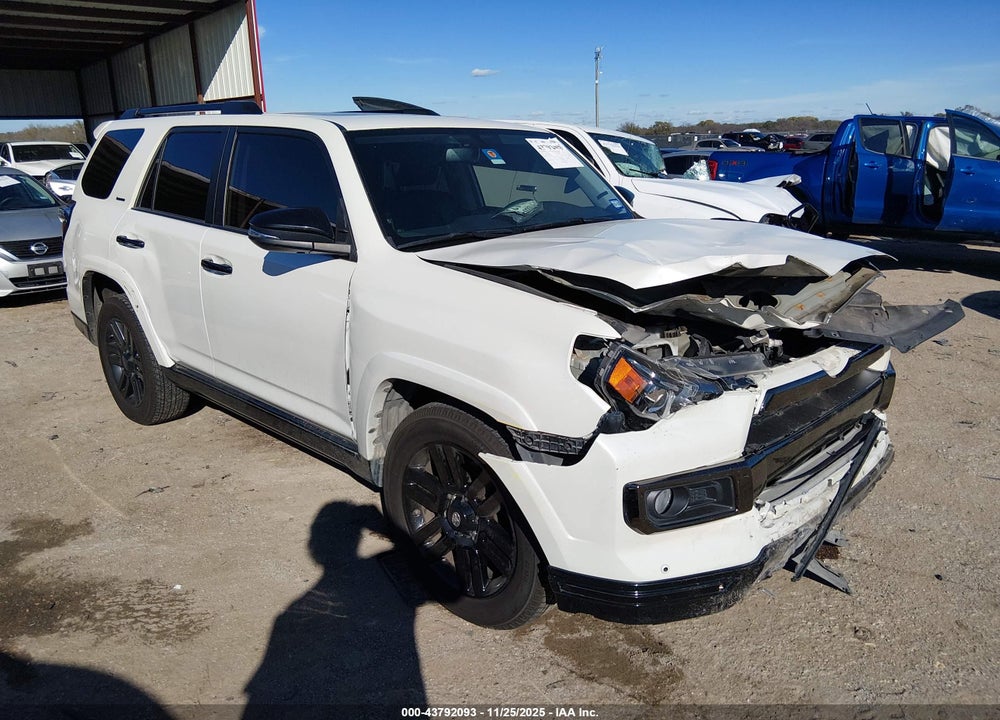 2019 TOYOTA 4RUNNER LIMITED NIGHTSHADE VIN: JTEZU5JR8K5205220