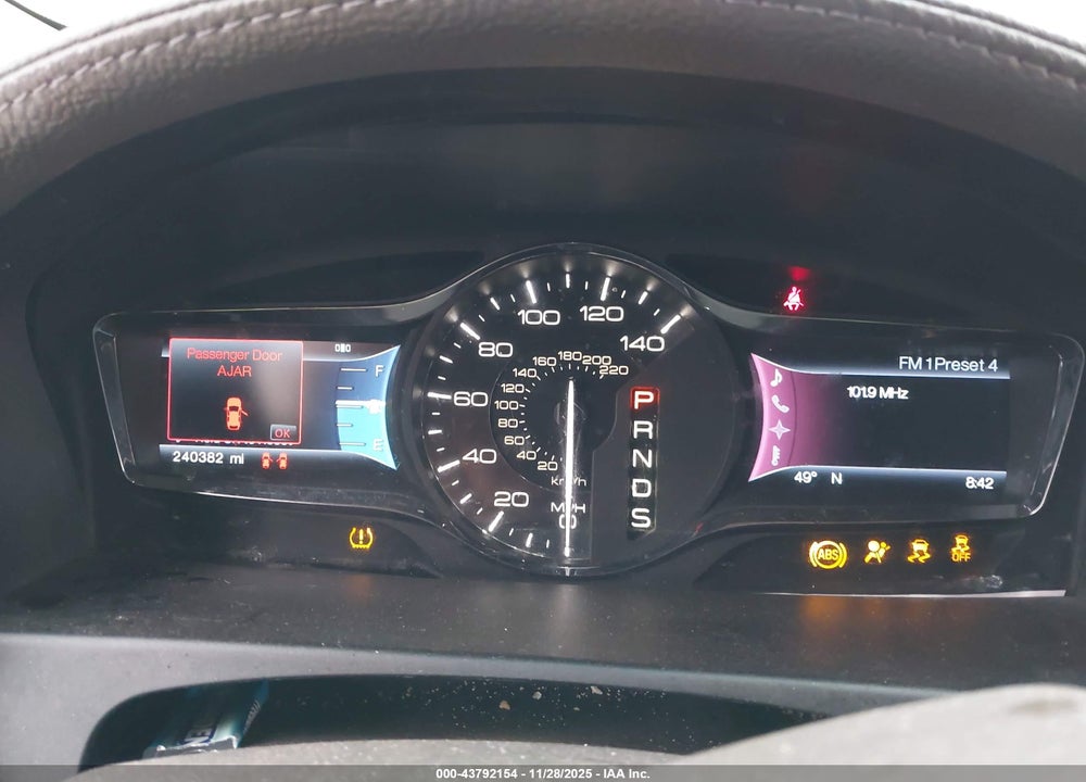 2013 LINCOLN MKX VIN: 2LMDJ8JK7DBL36620