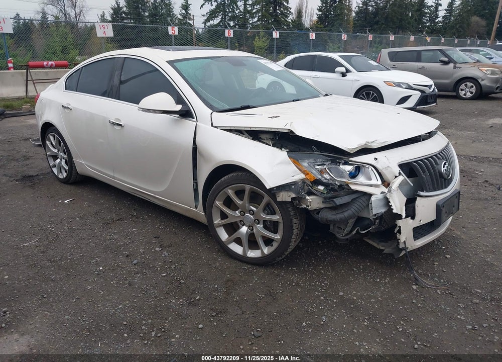 2012 BUICK REGAL GS VIN: 2G4GV5GV2C9215111