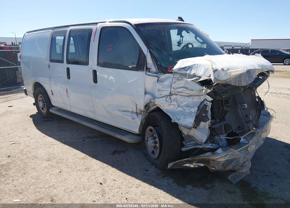 2019 CHEVROLET EXPRESS 2500 WORK VAN VIN: 1GCWGAFG1K1287135
