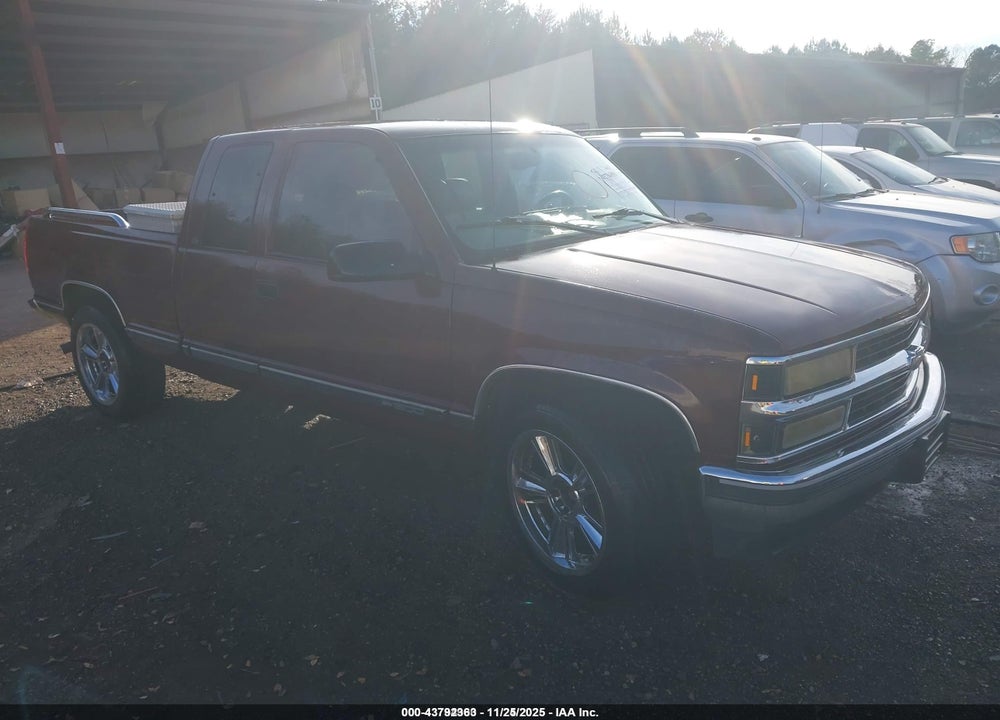 1998 CHEVROLET C1500 FLEETSIDE VIN: 2GCEC19R0W1160235