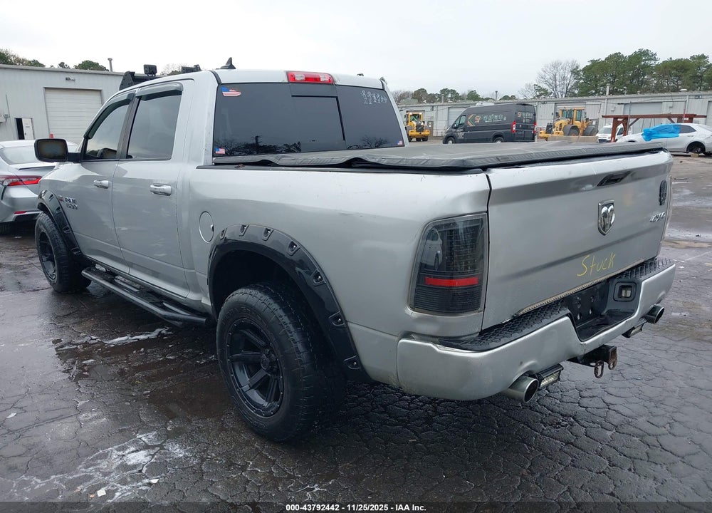 2014 RAM 1500 SPORT VIN: 1C6RR7MT9ES108789