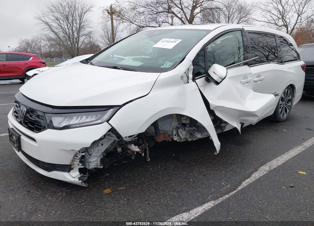 2025 HONDA ODYSSEY ELITE VIN: 5FNRL6H93SB005265