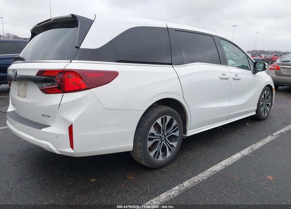 2025 HONDA ODYSSEY ELITE VIN: 5FNRL6H93SB005265