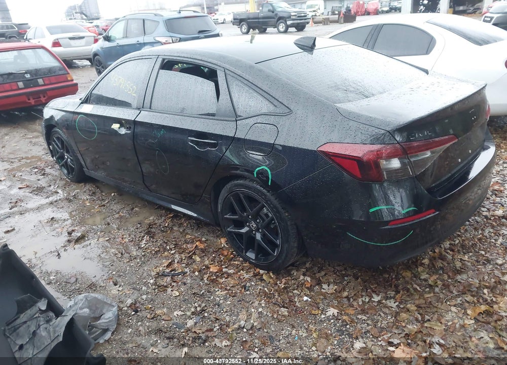 2025 HONDA CIVIC SPORT VIN: 2HGFE2F54SH525346