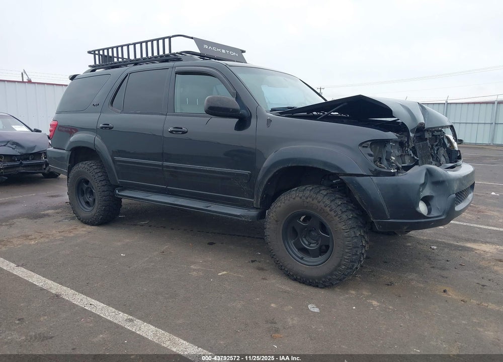 2001 TOYOTA SEQUOIA LIMITED V8 VIN: 5TDBT48A81S045951