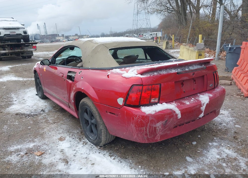 2000 FORD MUSTANG VIN: 1FAFP4440YF218593