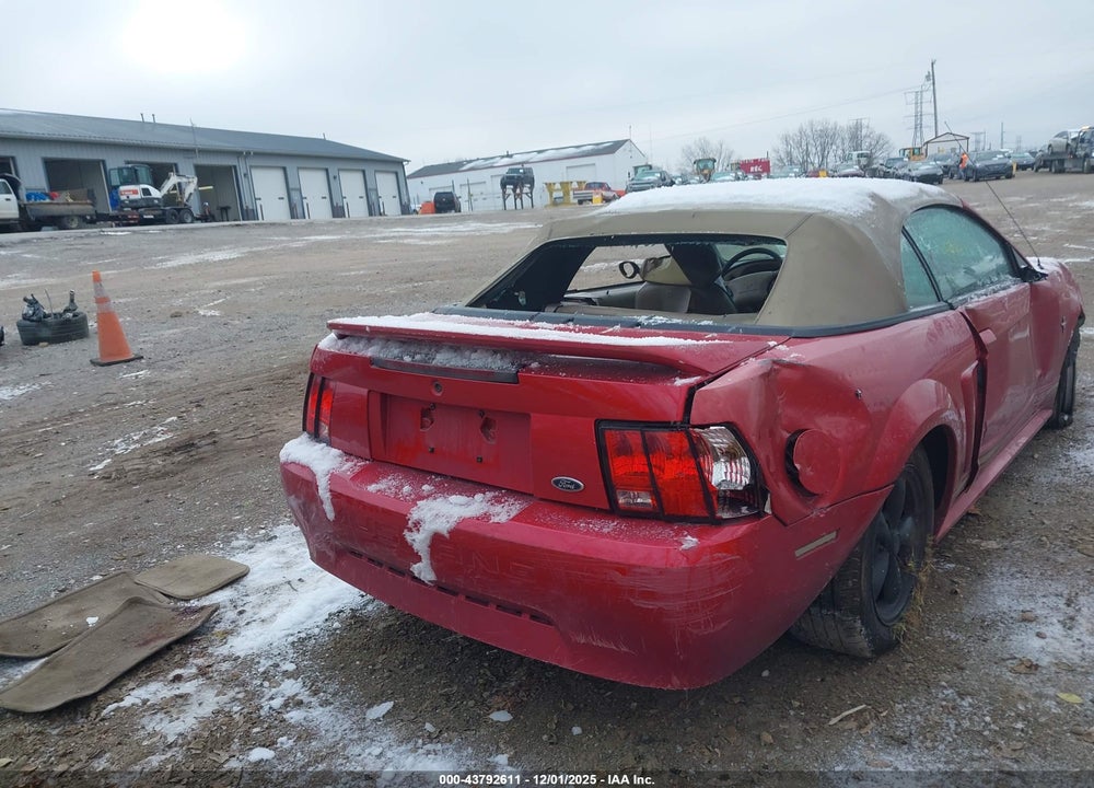 2000 FORD MUSTANG VIN: 1FAFP4440YF218593