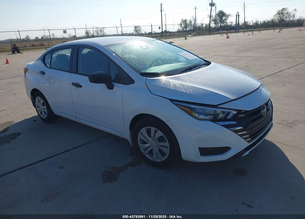 2025 NISSAN VERSA 1.6 S VIN: 3N1CN8DV2SL830636