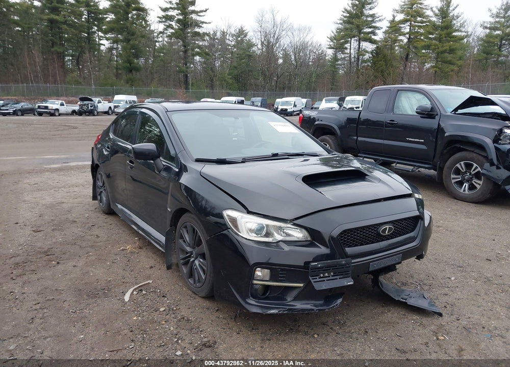 2016 SUBARU WRX VIN: JF1VA1B68G9825886