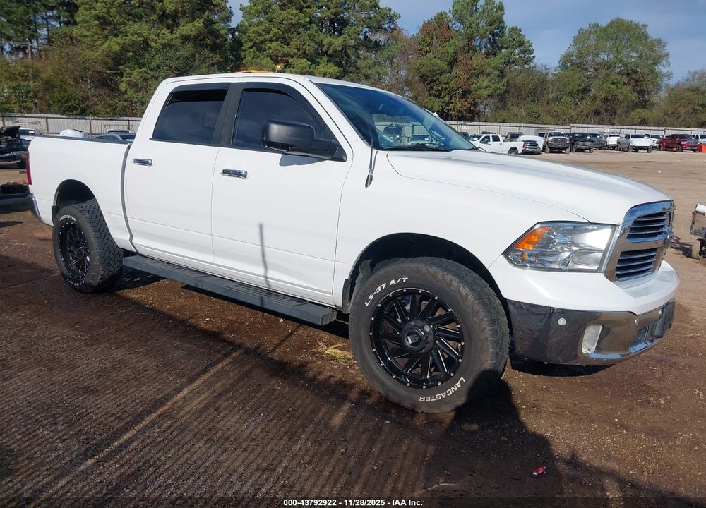 2017 RAM 1500 BIG HORN  4X2 5'7 BOX VIN: 1C6RR6LG5HS505497
