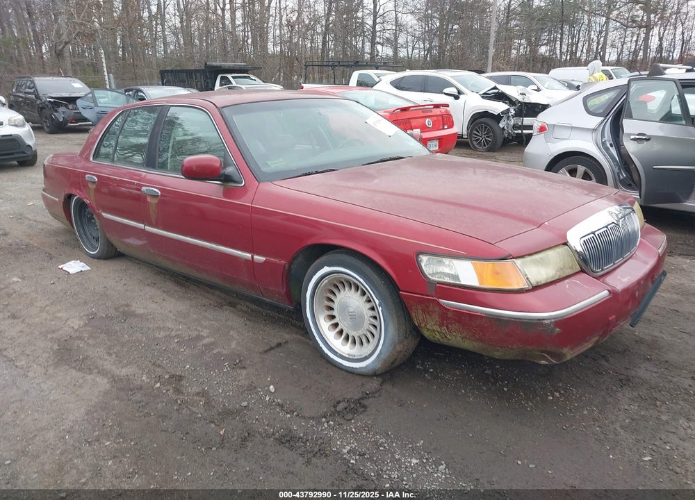 2002 MERCURY GRAND MARQUIS LS VIN: 2MEFM75W12X639382