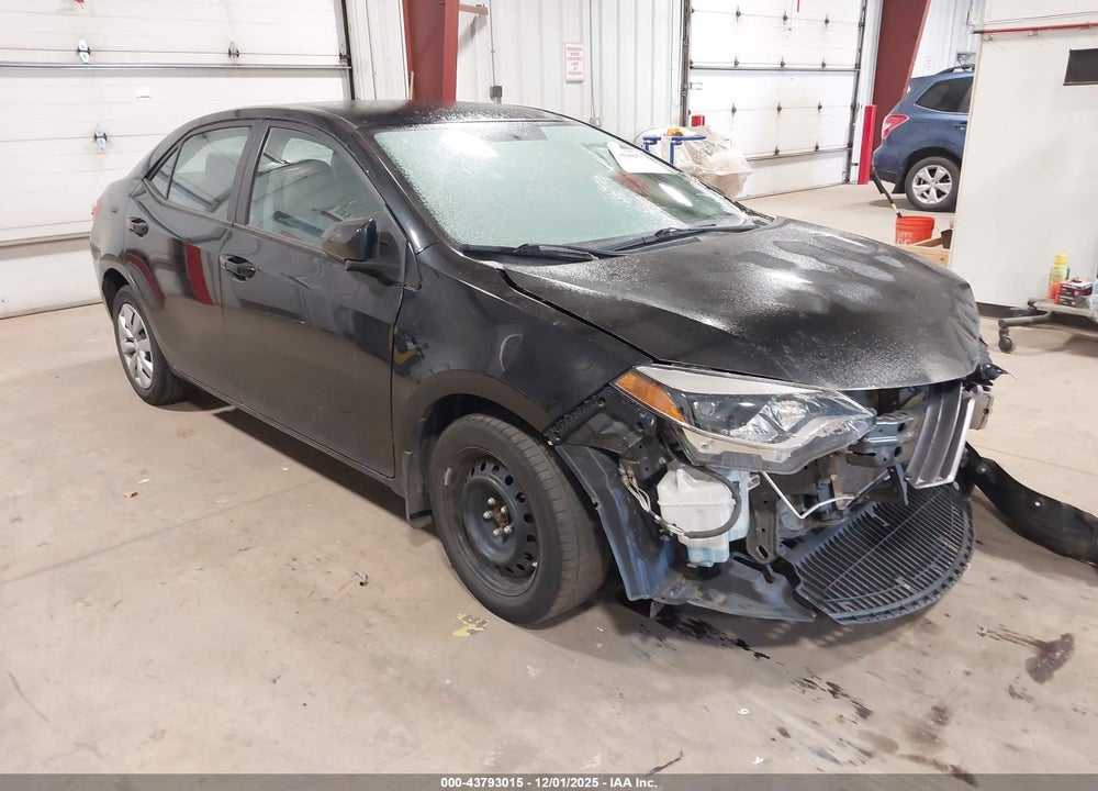 2016 TOYOTA COROLLA LE VIN: 2T1BURHE3GC745987
