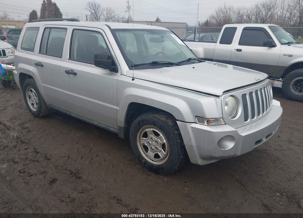 2009 JEEP PATRIOT SPORT VIN: 1J8FT28B89D122333