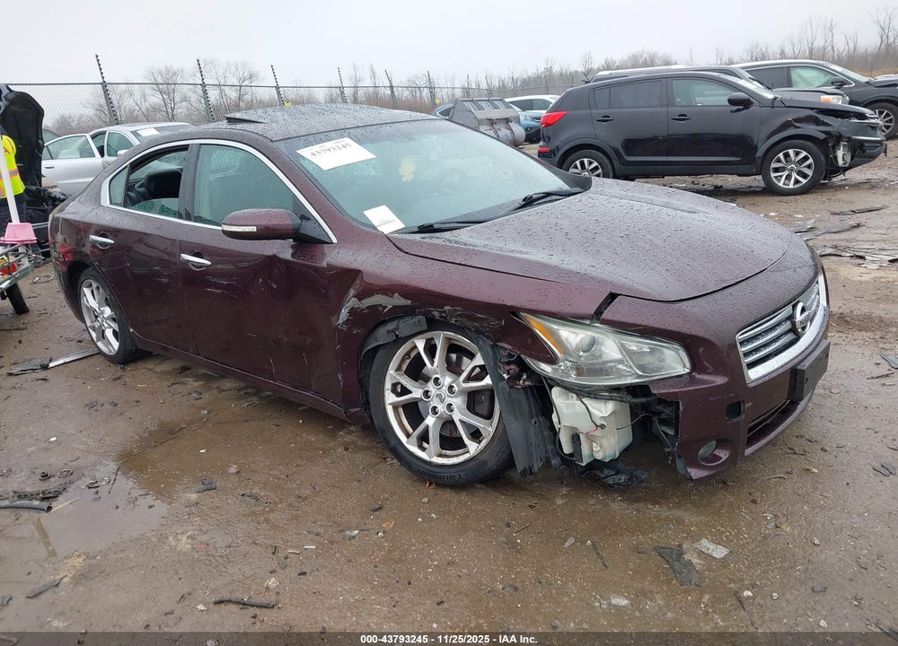 2014 NISSAN MAXIMA 3.5 SV VIN: 1N4AA5APXEC494132