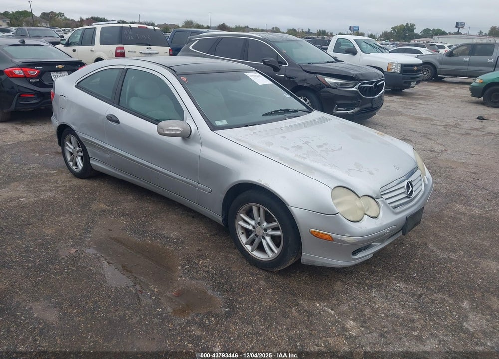 2003 MERCEDES-BENZ C 230 KOMPRESSOR SPORT VIN: WDBRN40J13A383100