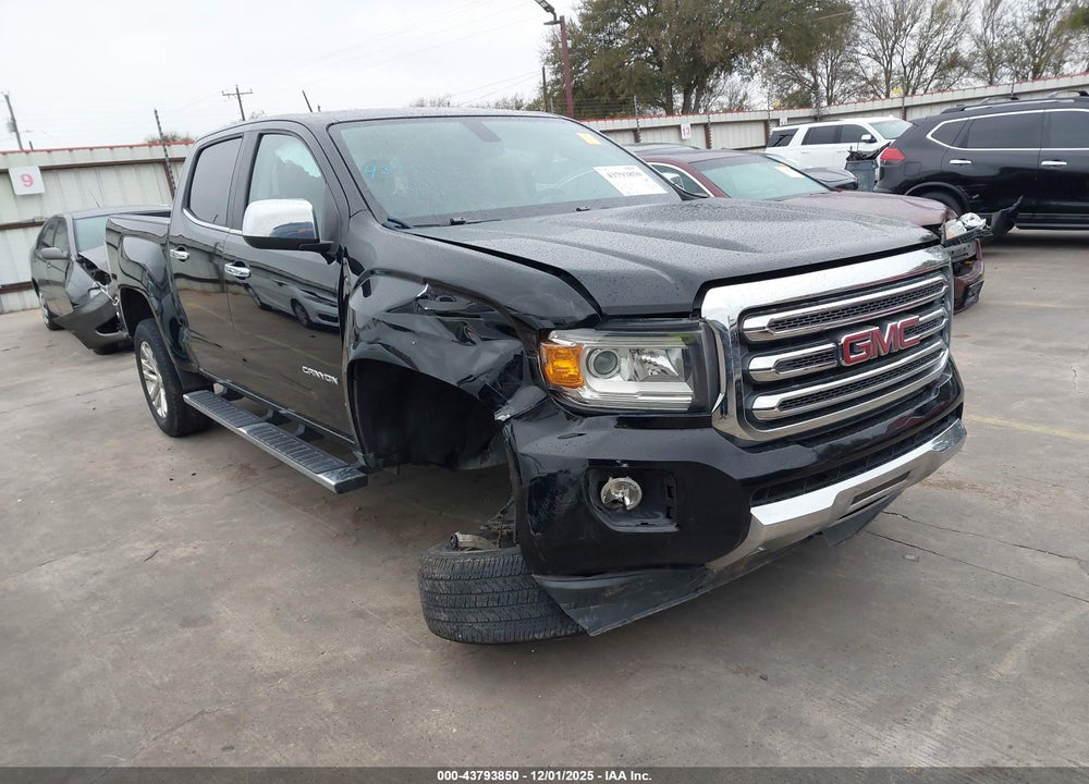 2016 GMC CANYON SLT VIN: 1GTG5DE38G1150680