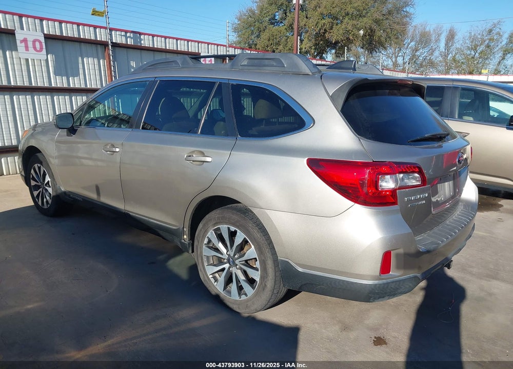 2016 SUBARU OUTBACK 2.5I LIMITED VIN: 4S4BSBNC6G3242832
