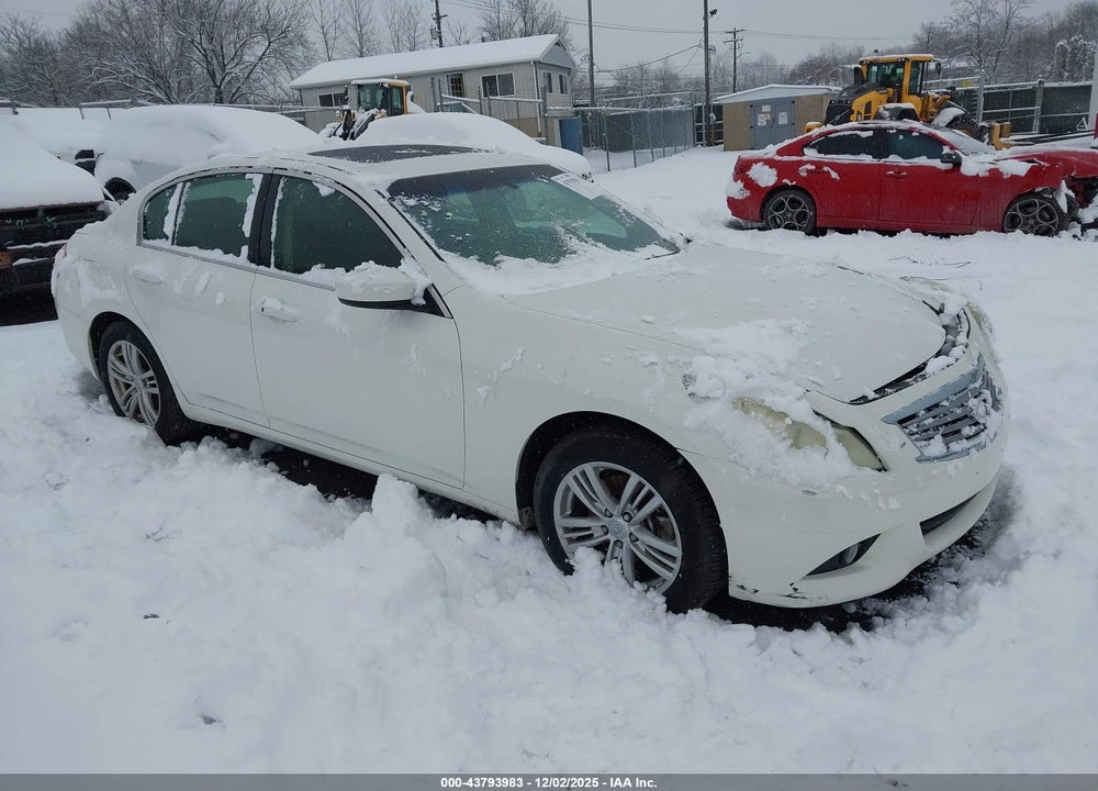 2012 INFINITI G25X VIN: JN1DV6AR7CM730815