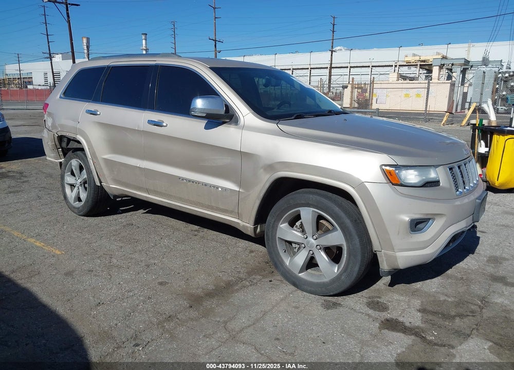 2014 JEEP GRAND CHEROKEE OVERLAND VIN: 1C4RJFCG6EC153102