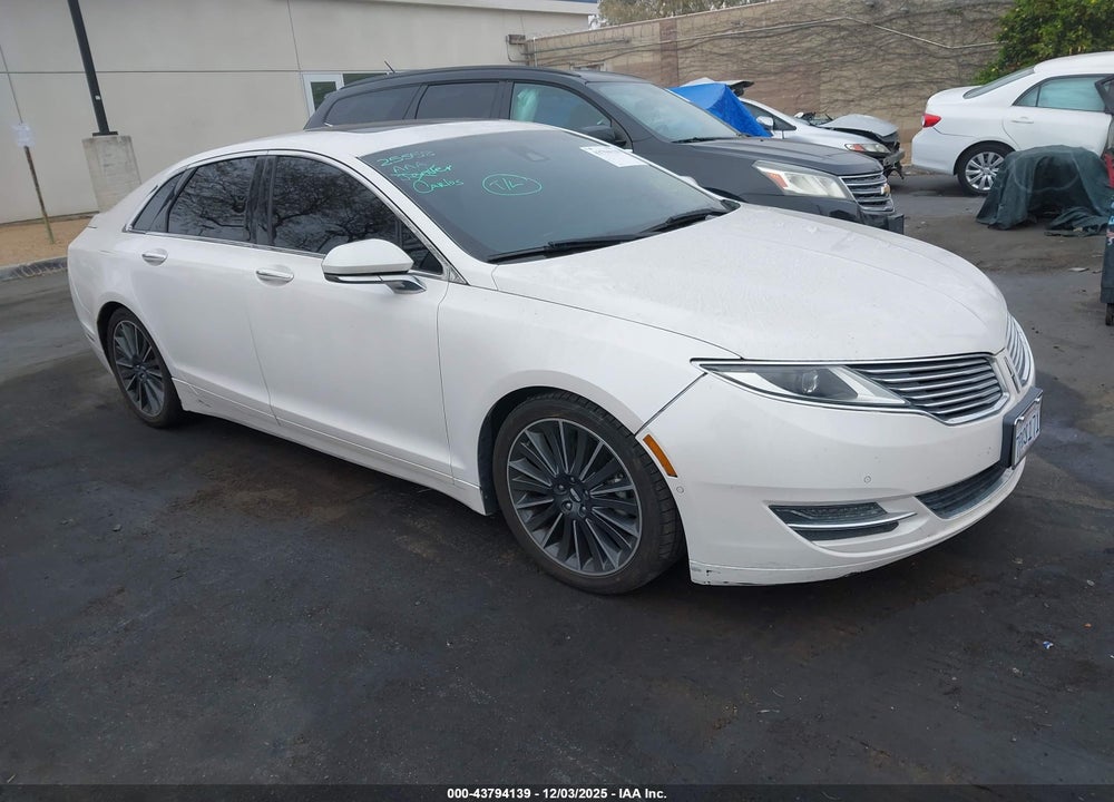 2016 LINCOLN MKZ HYBRID VIN: 3LN6L2LU5GR626077
