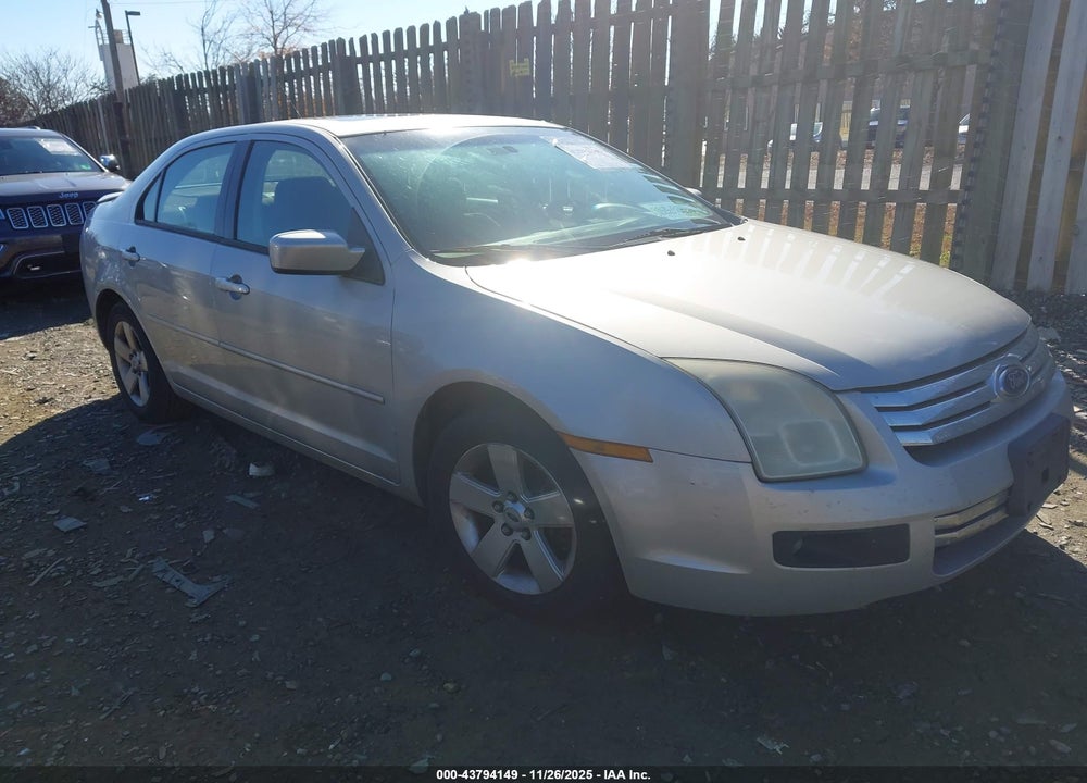 2008 FORD FUSION SE VIN: 3FAHP071X8R109077