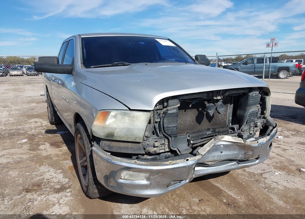 2012 RAM 1500 SLT VIN: 1C6RD6GT1CS212730