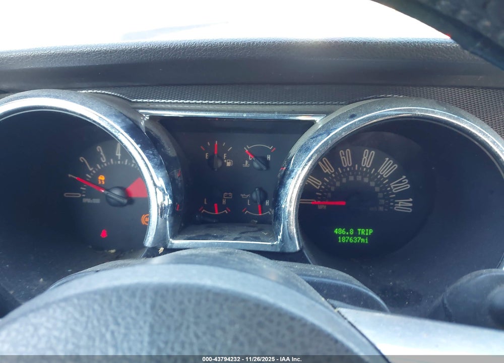2006 FORD MUSTANG GT VIN: 1ZVFT85H465224444