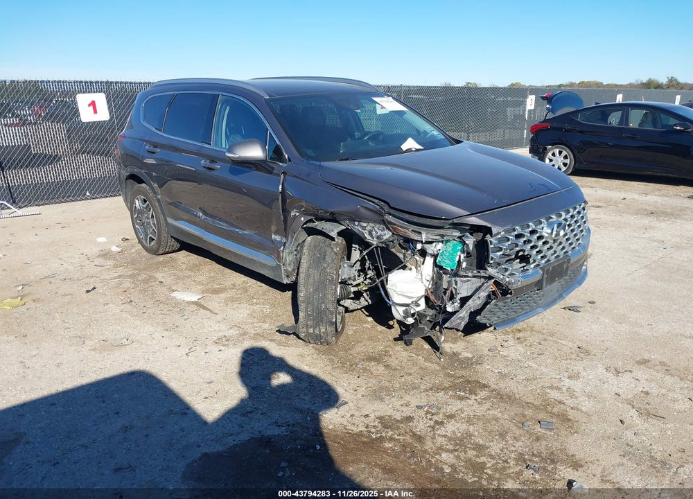 2022 HYUNDAI SANTA FE HYBRID LIMITED VIN: KM8S5DA14NU050582