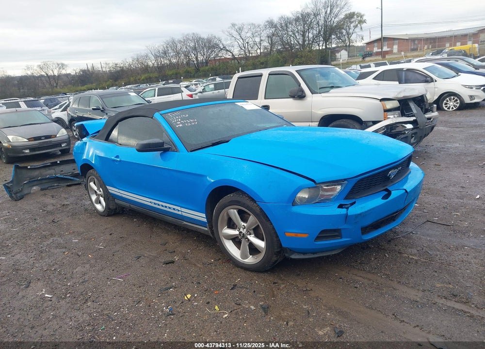 2010 FORD MUSTANG V6 PREMIUM VIN: 1ZVBP8EN1A5152684