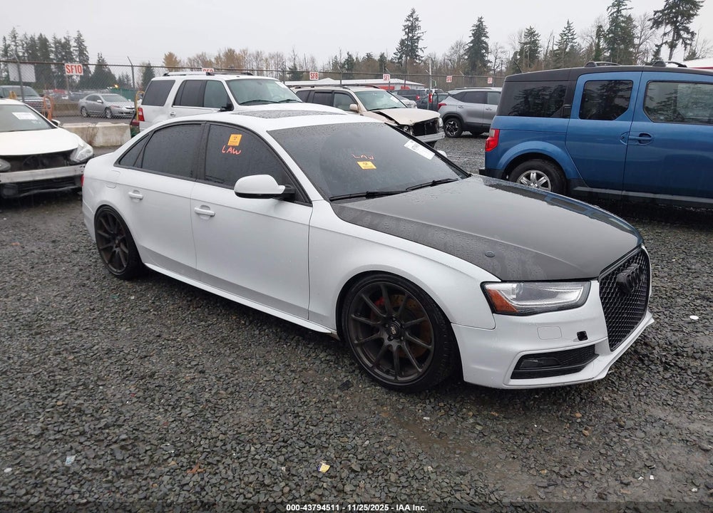 2014 AUDI S4 3.0T PREMIUM PLUS VIN: WAUDGAFL1EA111353