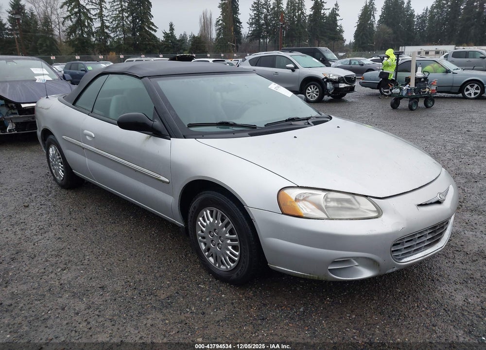2002 CHRYSLER SEBRING LX VIN: 1C3EL45RX2N146363
