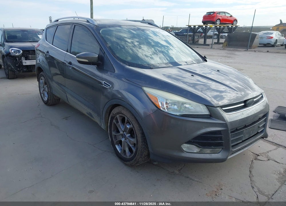 2014 FORD ESCAPE TITANIUM VIN: 1FMCU0J91EUA53266