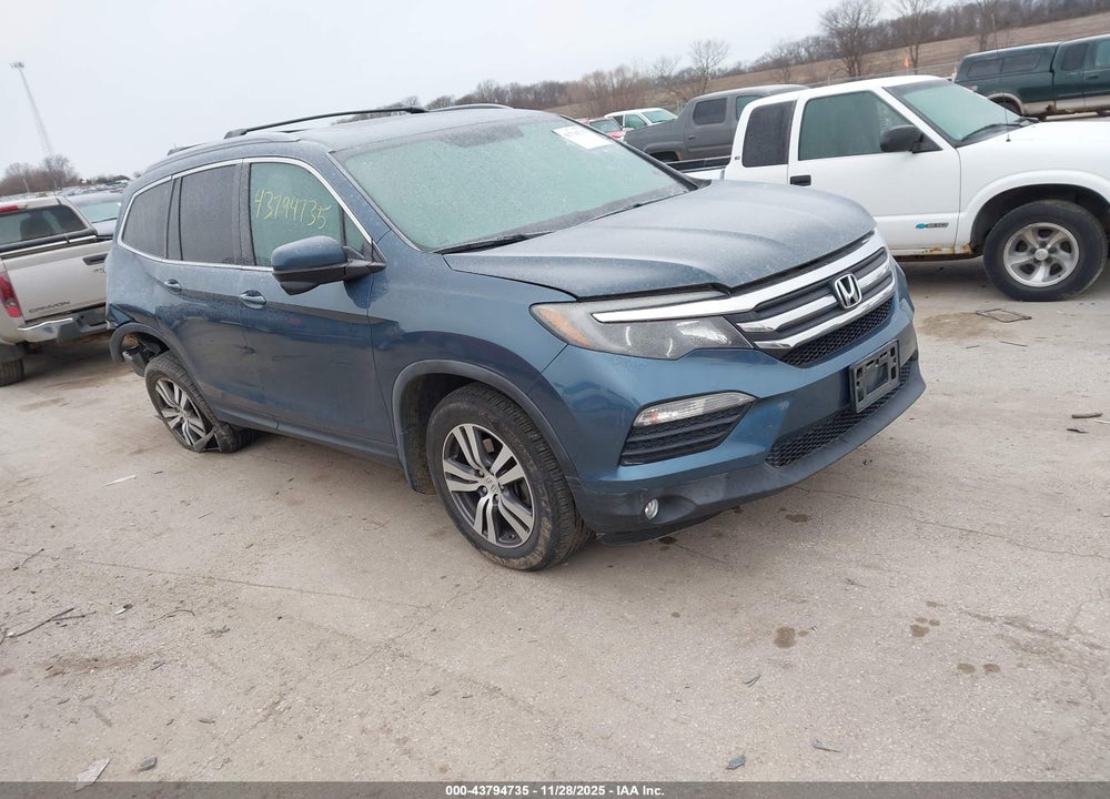 2017 HONDA PILOT EX-L VIN: 5FNYF6H56HB048653