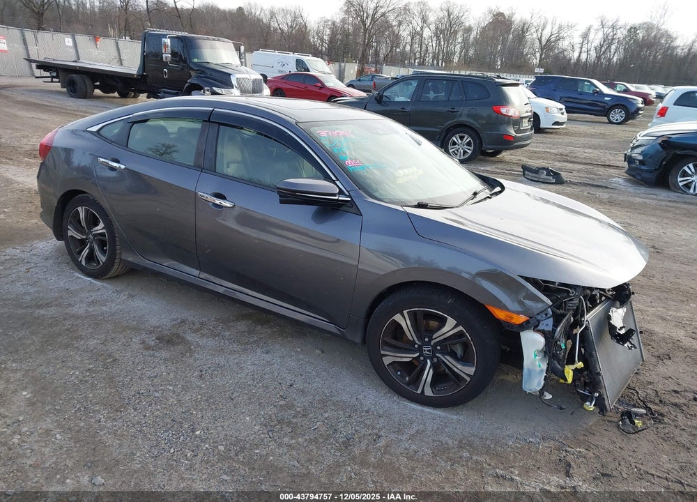 2018 HONDA CIVIC TOURING VIN: JHMFC1F95JX025402