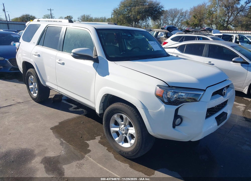 2019 TOYOTA 4RUNNER SR5 PREMIUM VIN: JTEZU5JR8K5212412