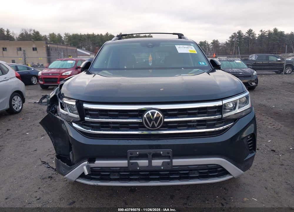 2021 VOLKSWAGEN ATLAS 3.6L V6 SEL VIN: 1V2BR2CA9MC527908