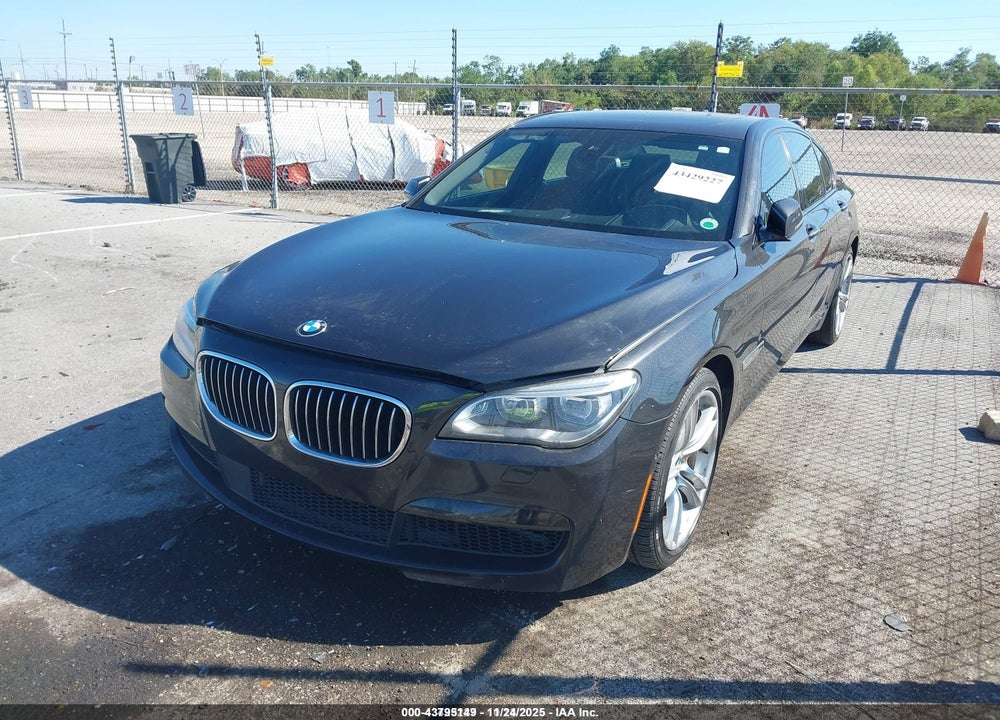 2014 BMW 750I VIN: WBAYA8C57ED825195