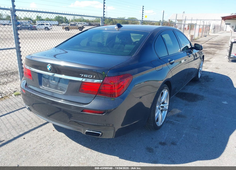 2014 BMW 750I VIN: WBAYA8C57ED825195