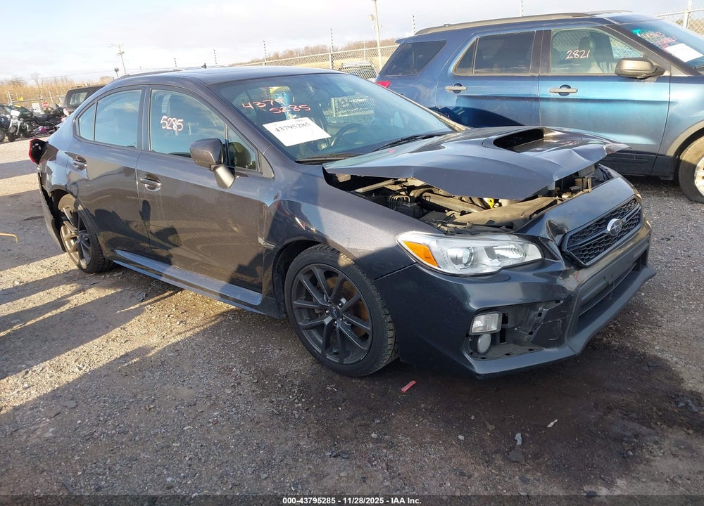 2018 SUBARU WRX PREMIUM VIN: JF1VA1C68J9813856