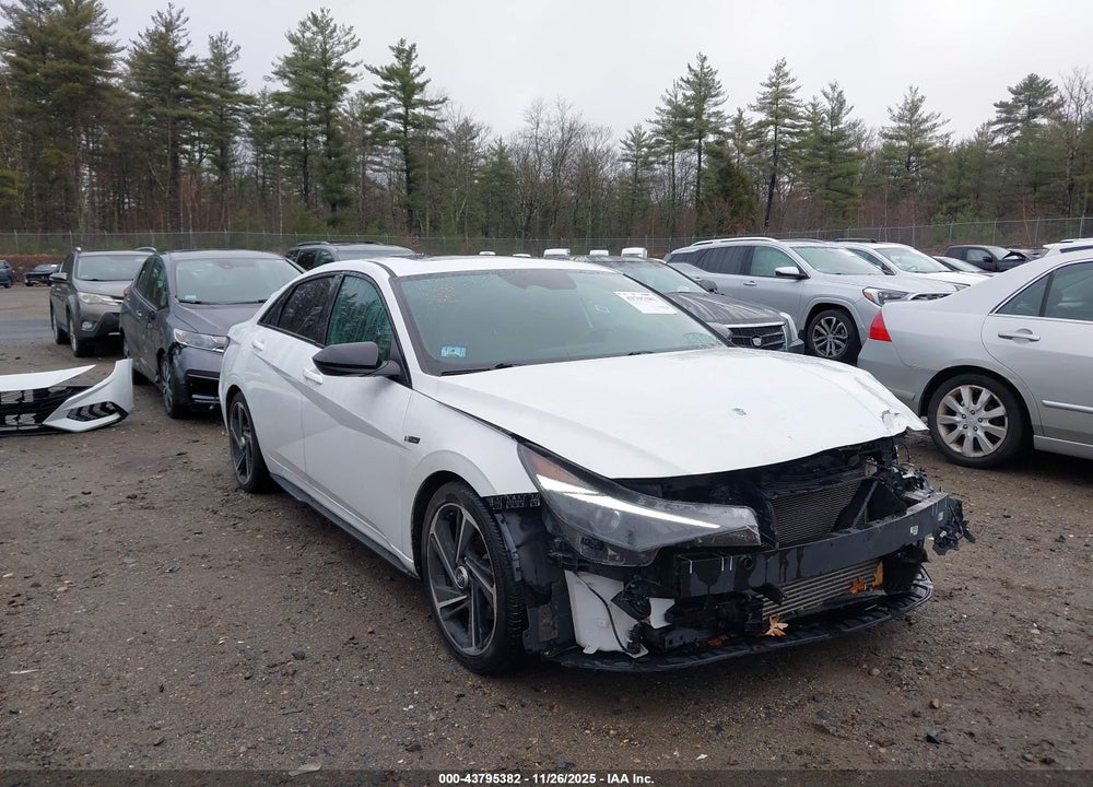 2022 HYUNDAI ELANTRA N LINE VIN: KMHLR4AF6NU239044