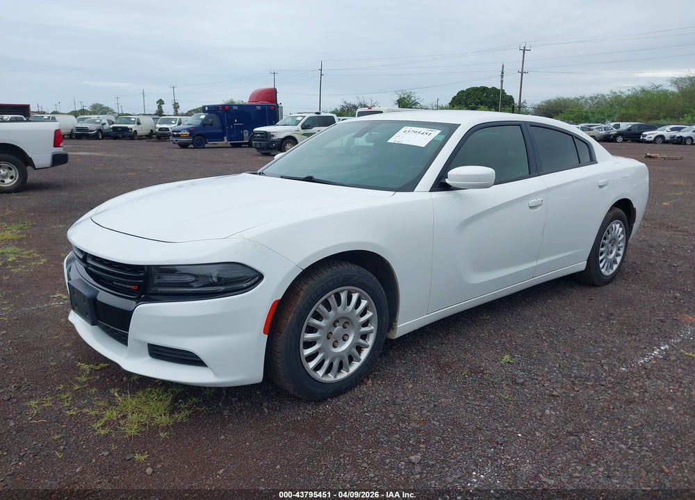 2021 DODGE CHARGER POLICE AWD VIN: 2C3CDXKG2MH640446