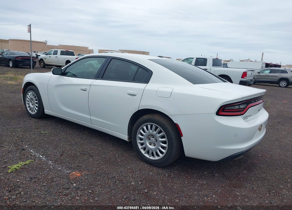 2021 DODGE CHARGER POLICE AWD VIN: 2C3CDXKG2MH640446