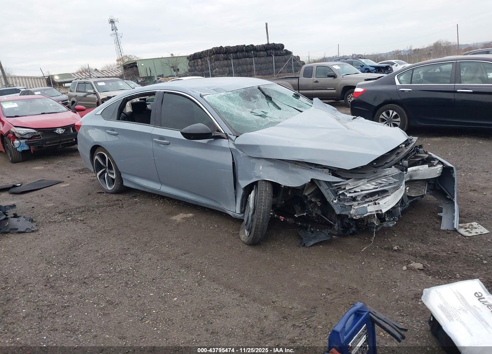 2021 HONDA ACCORD SPORT VIN: 1HGCV1F39MA028127