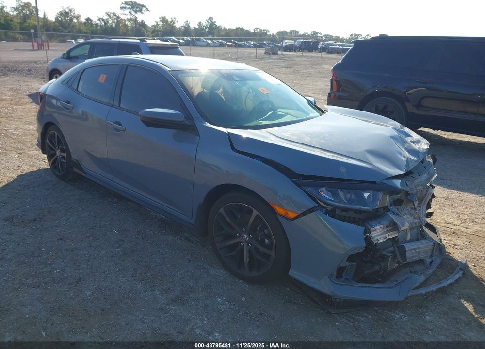 2021 HONDA CIVIC SPORT VIN: SHHFK7H43MU212479
