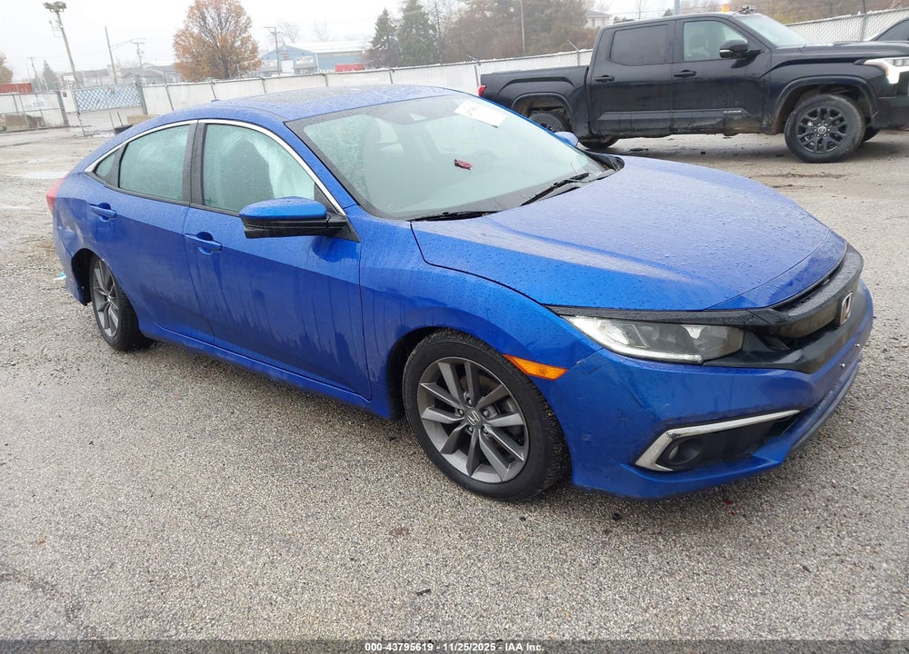 2019 HONDA CIVIC EX VIN: 19XFC1F33KE014218
